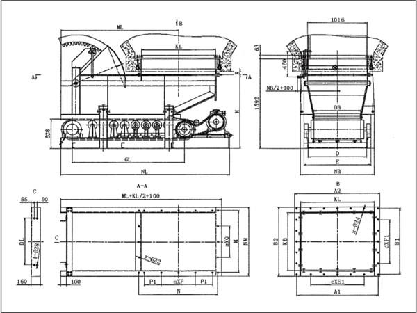 扇形閥門帶式（甲帶）給料機的承載能力較強、噪音低、整機使用壽命長